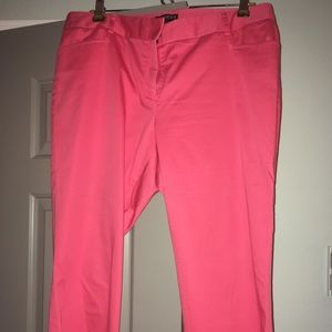 Express Columnist Coral Summer Pants
